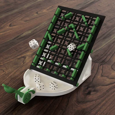 Tháp Xúc Xắc Catapult (100% In 3D, KHÔNG CẦN SUPPORT)
