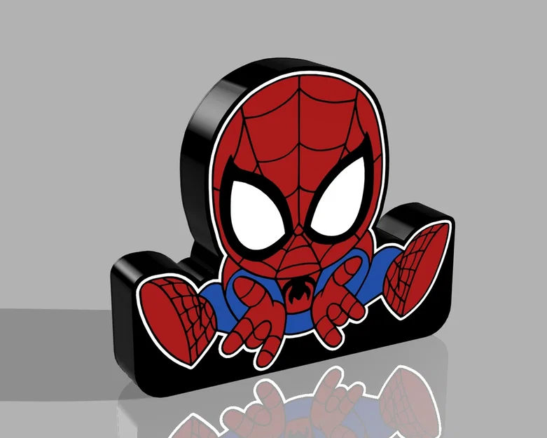 Đèn Lightbox LED Spider Man v3 - Image 3