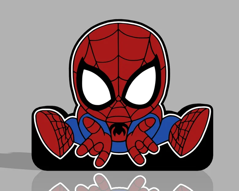 Đèn Lightbox LED Spider Man v3 - Image 4