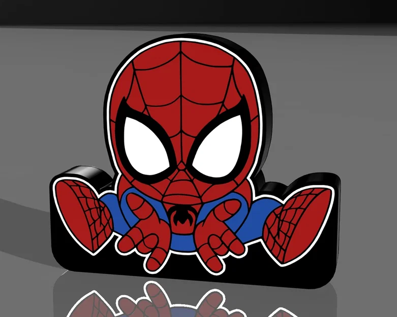 Đèn Lightbox LED Spider Man v3 - Image 6