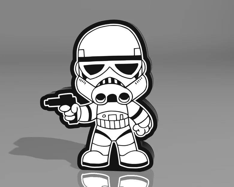 Stormtrooper | Đèn Lightbox LED Star Wars - Image 1