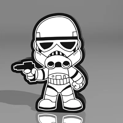 Stormtrooper | Đèn Lightbox LED Star Wars