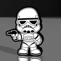 Stormtrooper | Đèn Lightbox LED Star Wars - Thumbnail 2