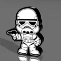 Stormtrooper | Đèn Lightbox LED Star Wars - Thumbnail 3