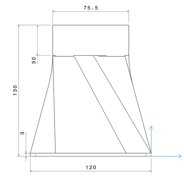 Bộ chuyển đổi quạt 120mm sang lọc gió 3 inch tự chế - Image 3