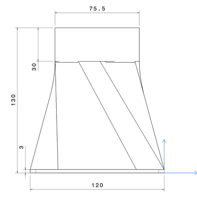 Bộ chuyển đổi quạt 120mm sang lọc gió 3 inch tự chế
