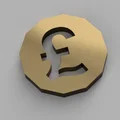 Đồng xu nhựa 3D (Trolley token) tiện lợi dùng cho xe đẩy siêu thị - Thumbnail 1