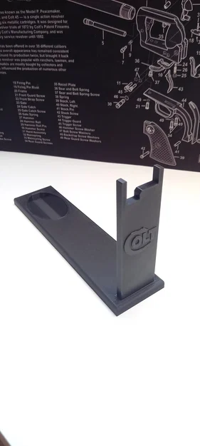 Giá đỡ trưng bày súng Colt 22 (Scout, Peacemaker, New Frontier) - Image 4