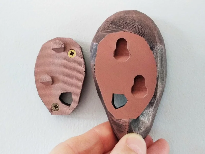 Trang trí tường & móc treo hình tai Low Poly - Image 3