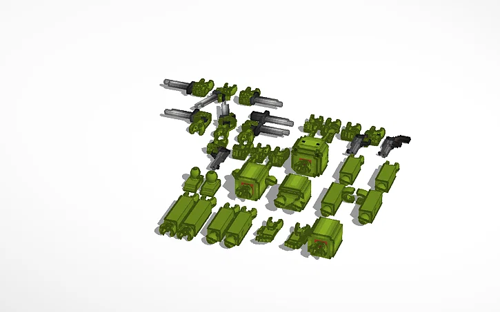 Mô hình nhân vật Melon Playground lắp ráp in 3D độc đáo - Image 1