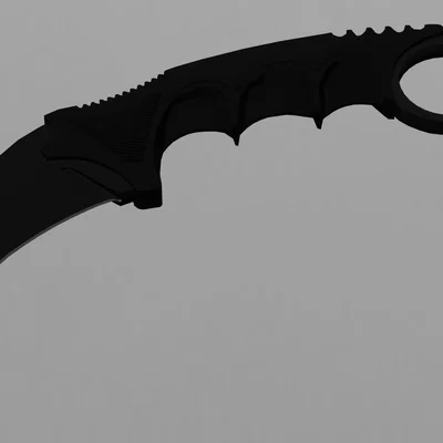 Mô hình dao Karambit in 3D - Phụ kiện trưng bày độc đáo