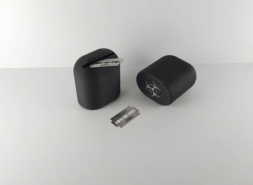 Thùng bỏ lưỡi dao cạo an toàn (Razor Disposal Bin) - Image 1