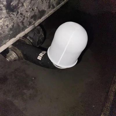 Nắp che móc kéo rơ-moóc kèm vòng giữ (Abdeckung für Anhängerkupplung mit Haltering)