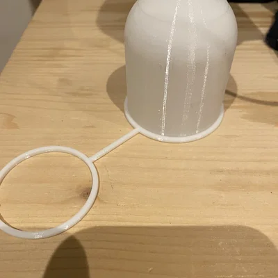 Nắp che móc kéo rơ-moóc kèm vòng giữ (Abdeckung für Anhängerkupplung mit Haltering)