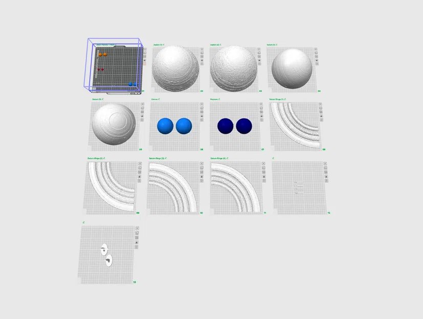 Mô hình Hệ Mặt Trời tỉ lệ (các Hành tinh) - Image 5