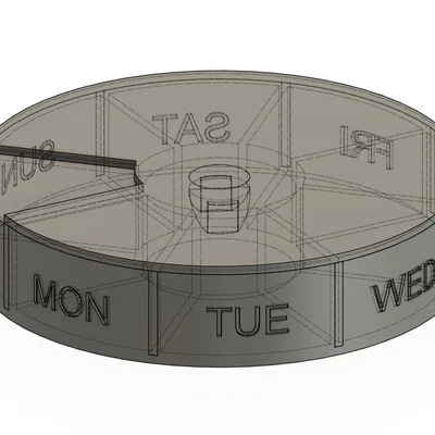 Hộp đựng thuốc du lịch 7 ngày (7 Day Travel Pill Box)