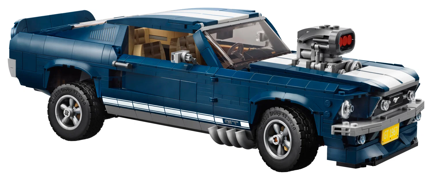 Bộ mảnh ghép thay thế 3D cho mô hình Lego Ford Mustang - Image 1