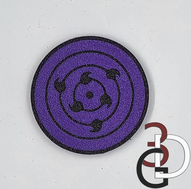 Mắt Sharingan - Nam châm/Lót ly (Magnets/Coasters) - Image 2