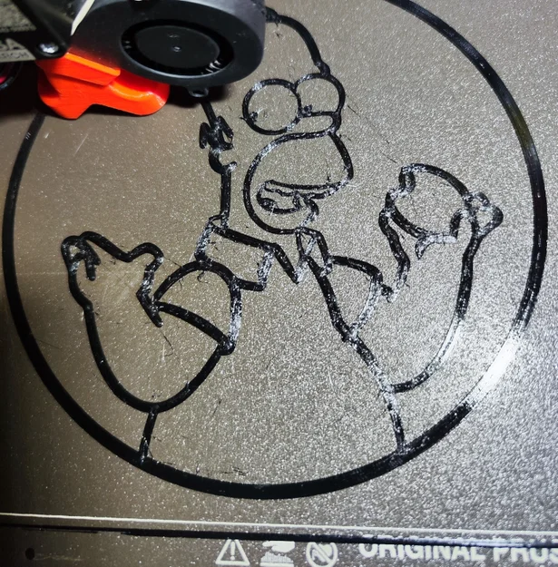 Mô hình tranh treo tường Homer Simpson in 3D độc đáo - Image 4