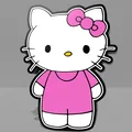 Đèn LED Lightbox Hello Kitty (Hello Kitty Lightbox LED Lamp) - Thumbnail 1