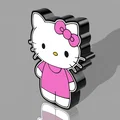 Đèn LED Lightbox Hello Kitty (Hello Kitty Lightbox LED Lamp) - Thumbnail 4