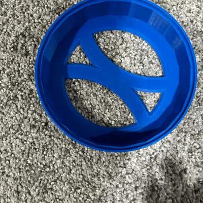 Khay đựng giấy nhám đĩa 5 inch in 3D tiện lợi