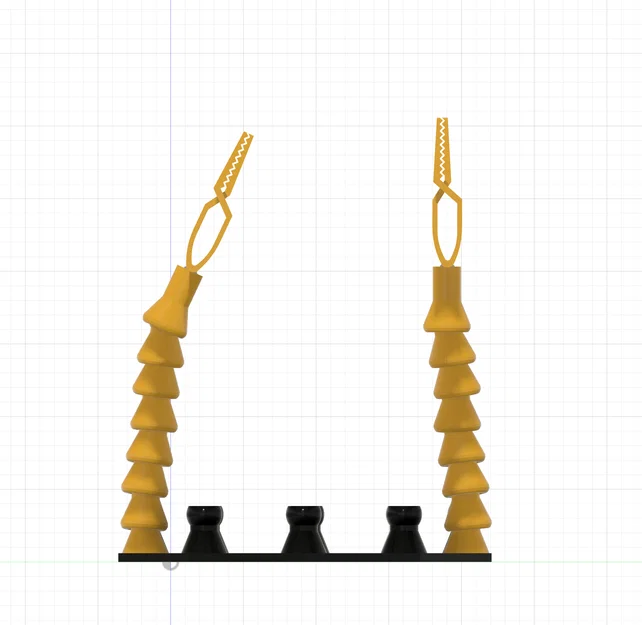 Bộ kẹp giữ đồ Helping Hands linh hoạt in 3D cho công việc hàn mạch - Image 1