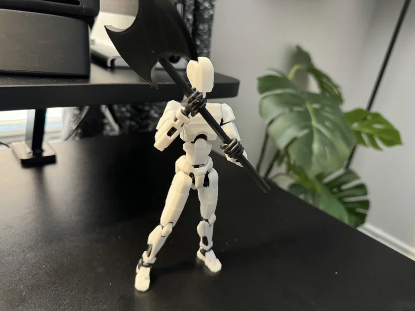 Rìu chiến FFXIV cho mô hình Dummy 13 - Phụ kiện in 3D cực ngầu - Image 1