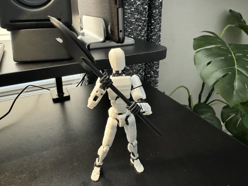 Rìu chiến FFXIV cho mô hình Dummy 13 - Phụ kiện in 3D cực ngầu - Image 2