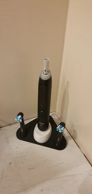 OralB iO Series 5 Stand (Giá đỡ đế sạc & 2 bàn chải) - Image 1