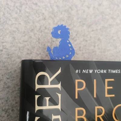 Mẫu in 3D kẹp sách hình rồng con dễ thương (Baby Dragon Bookmark)
