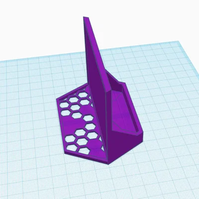 Kệ treo tường hình lục giác (Hexagon Wall Shelf) in 3D siêu gọn