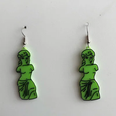 Bông tai Gummi Venus de Milo Simpsons kiêm móc khóa jelly