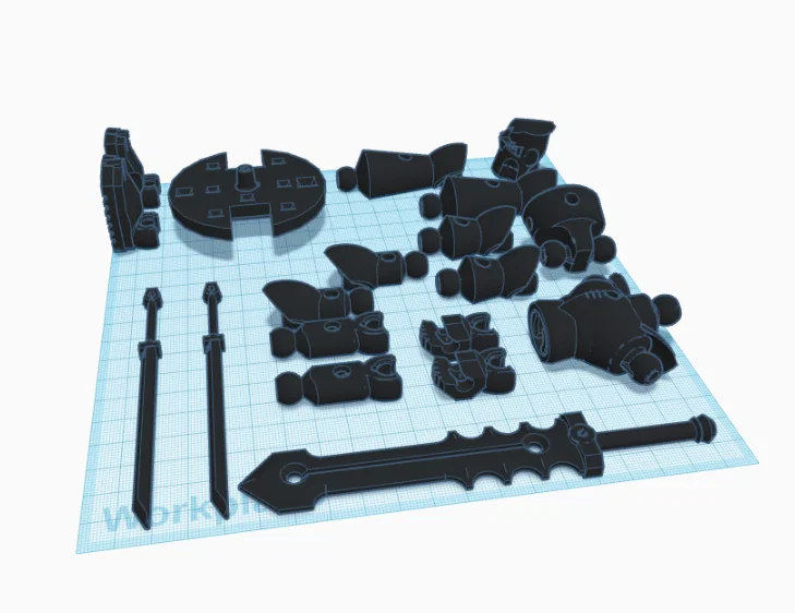 Mô hình Ninja tự lắp ráp ấn tượng cho máy in 3D - Image 1