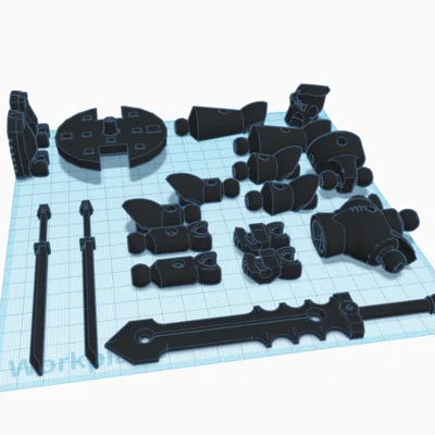 Mô hình Ninja tự lắp ráp ấn tượng cho máy in 3D