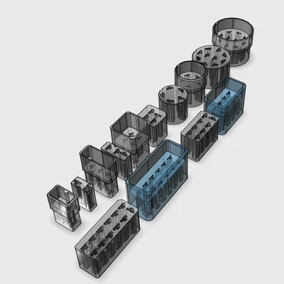 Đầu cos bấm (crimp terminal) dạng connector in 3D