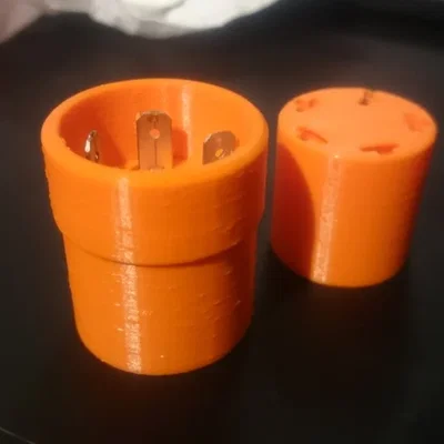 Đầu cos bấm (crimp terminal) dạng connector in 3D