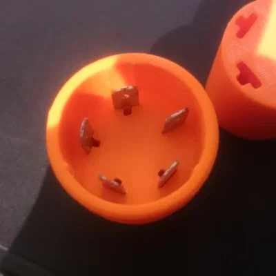 Đầu cos bấm (crimp terminal) dạng connector in 3D