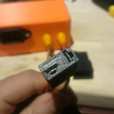 Đầu cos bấm (crimp terminal) dạng connector in 3D