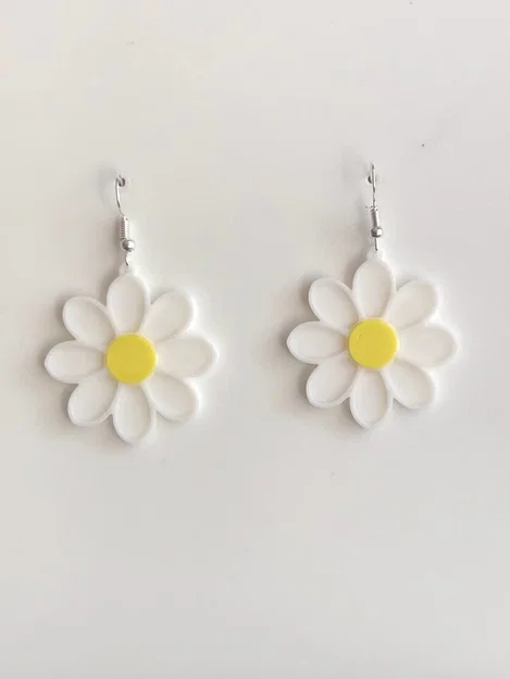 Bông tai/pendant hoa Flor (Earring Flower Flor pendant) - Image 2
