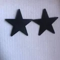 Bông tai ngôi sao – mặt pendant lớn (Earring star big pendant) - Thumbnail 2