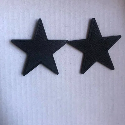 Bông tai ngôi sao – mặt pendant lớn (Earring star big pendant)