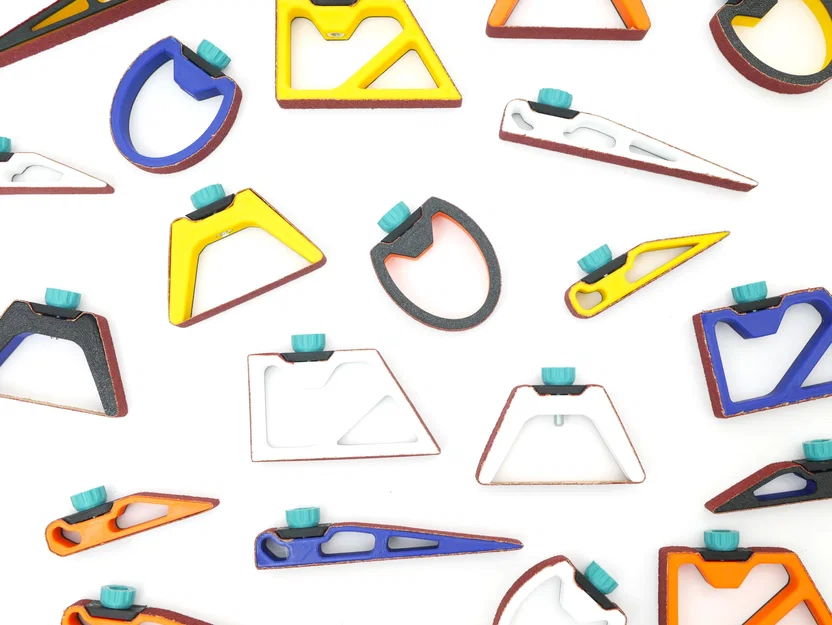 Mini sanding blocks (Bộ block chà nhám mini) - Image 4