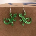 Bông tai/pendant hình thằn lằn iguana - Thumbnail 1