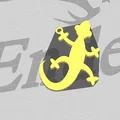 Bông tai/pendant hình thằn lằn iguana - Thumbnail 2