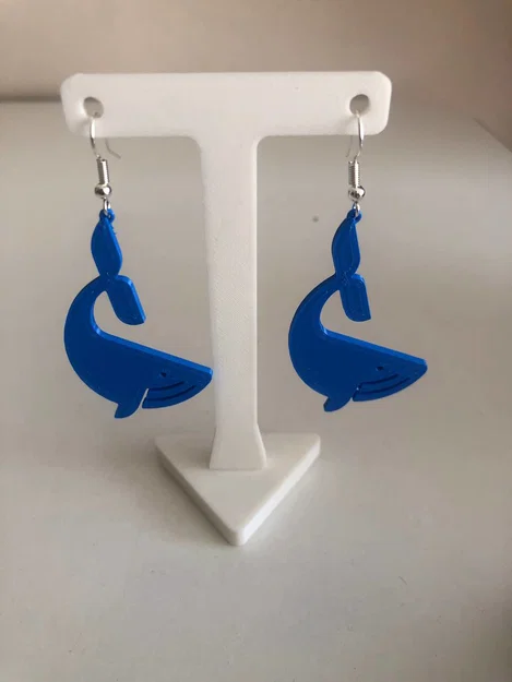 Bông tai/Mặt dây chuyền Cá voi (Ballena) - EARRING PENDANT WHALE BALLENA - Image 2