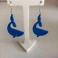 Bông tai/Mặt dây chuyền Cá voi (Ballena) - EARRING PENDANT WHALE BALLENA - Thumbnail 2