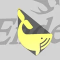 Bông tai/Mặt dây chuyền Cá voi (Ballena) - EARRING PENDANT WHALE BALLENA - Thumbnail 3