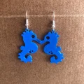 Bông tai Cá ngựa (Earring Seahorse) - Thumbnail 1