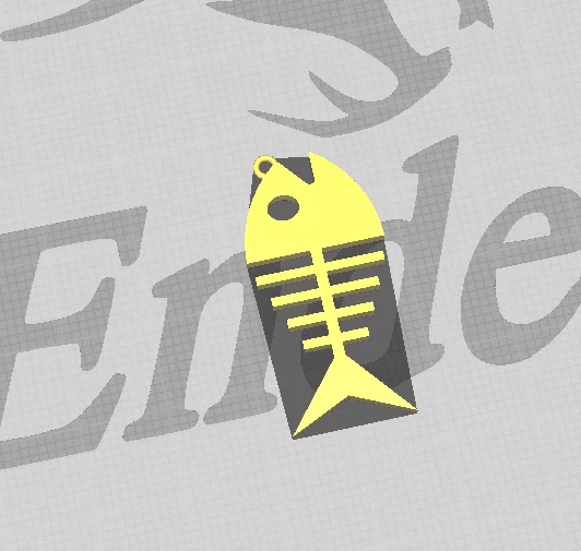Bông tai Cá Đầu Lâu (EARRING SKULL FISH) - Image 2
